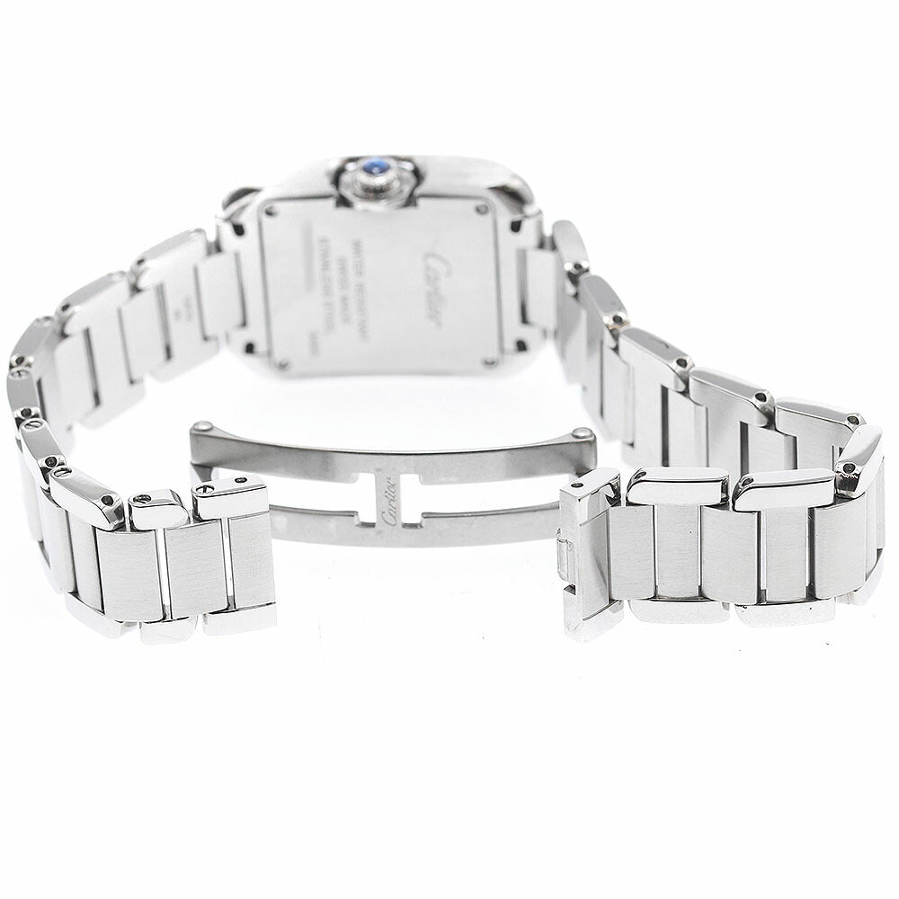 CARTIER W5310022 Tank Anglaise SM Quartz Women's Watch with Warranty