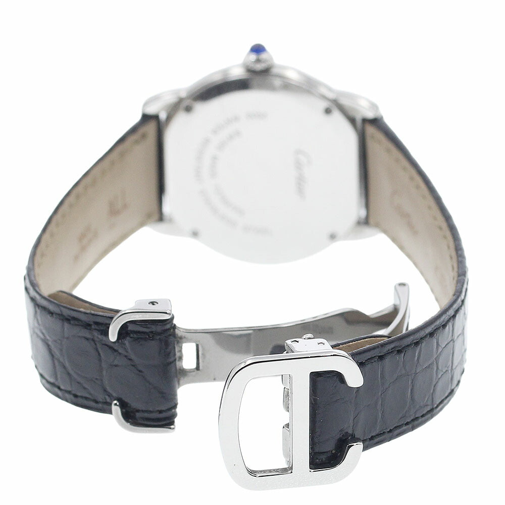 CARTIER W6700155 Ronde Solo SM Quartz Ladies Watch with Warranty