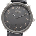 HERMES AR7Q.810a Arceau GM Date Quartz Men's Watch - Excellent Condition