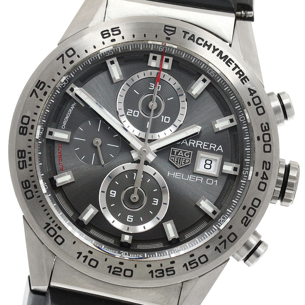 TAG Heuer CAR208Z-0 Carrera Heuer 01 Chronograph Automatic Men's Watch with Warranty