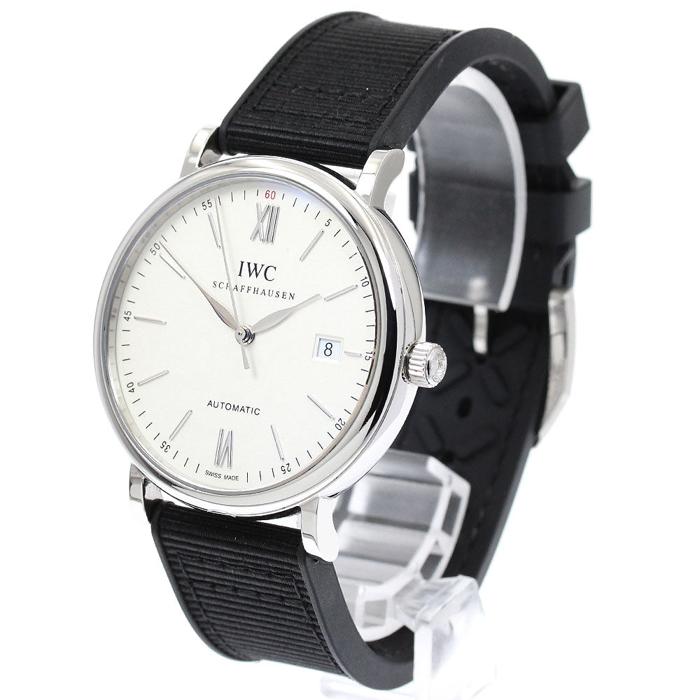 IWC SCHAFFHAUSEN IW356501 Portofino Date Automatic Men's Watch - Excellent Condition
