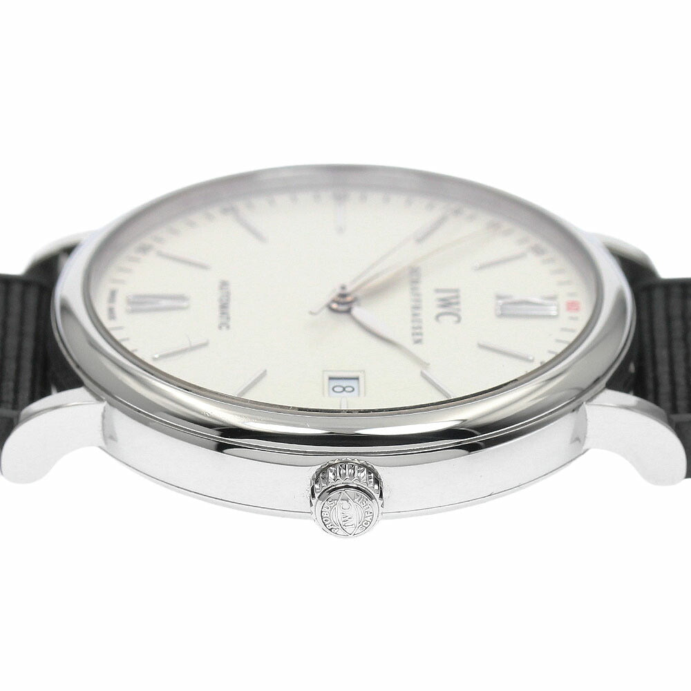IWC SCHAFFHAUSEN IW356501 Portofino Date Automatic Men's Watch - Excellent Condition