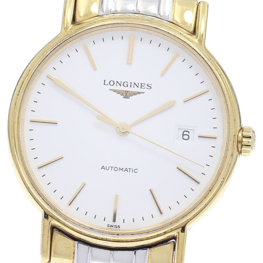 LONGINES L4.921.2 Presence Date Automatic Men's Watch