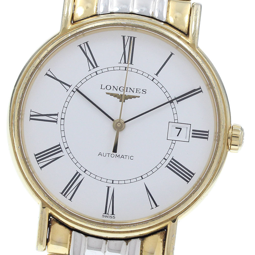 LONGINES L4.921.2 Presence Date Automatic Men's Watch