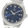 TUDOR 28320 Royal 8P Diamond Bezel Date Automatic Ladies Watch Excellent Condition with Box and Warranty Card