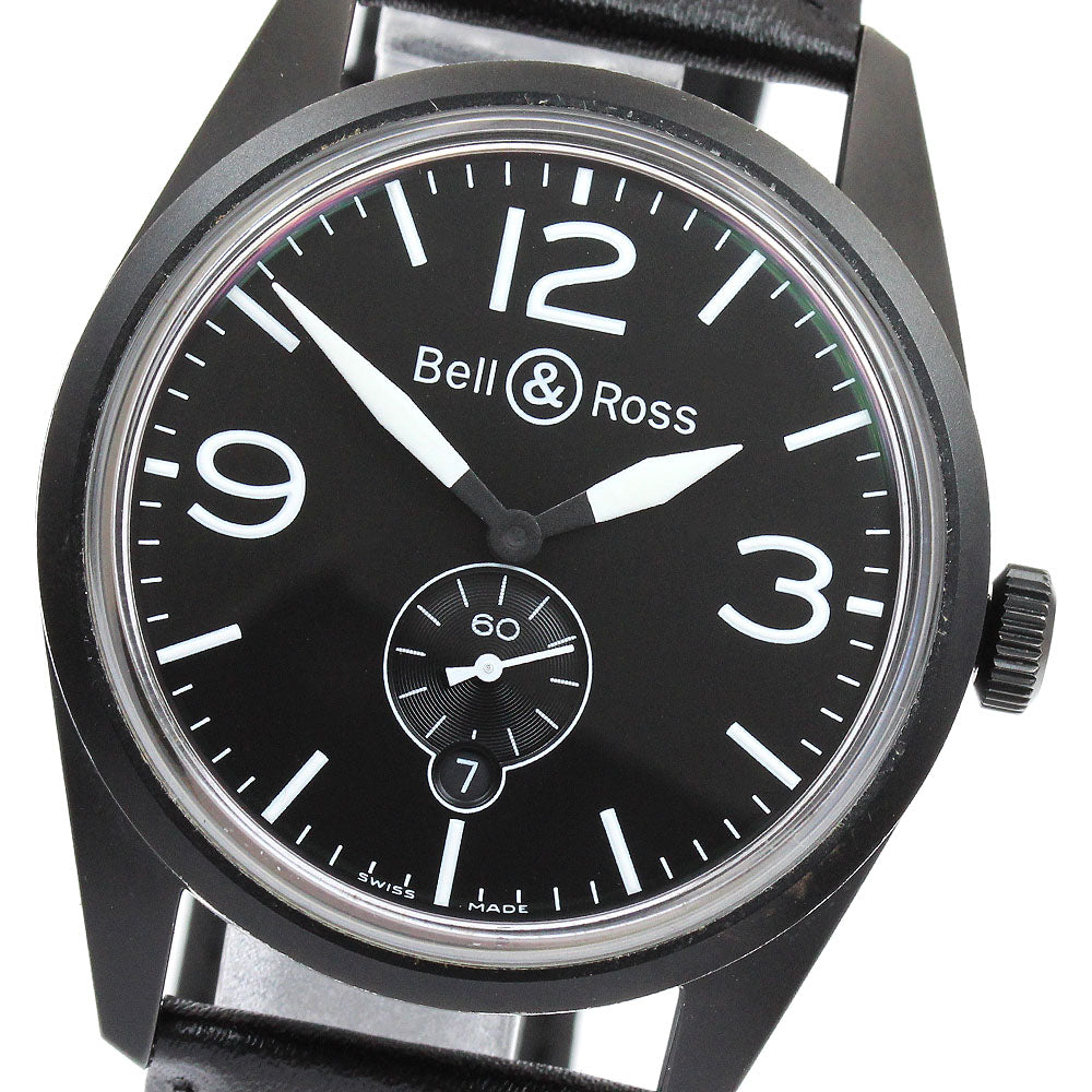 Bell & Ross BR123-95-SC Vintage Small Seconds Date Automatic Men's Watch (Good Condition)