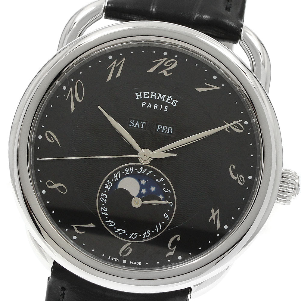 HERMES AR8.810 Grand Lune Maxime Arceau Moon Phase Automatic Men's Watch