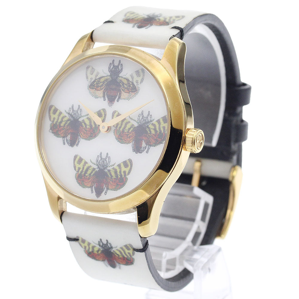 GUCCI 126.4/YA1264109 G-Timeless Bee Butterfly Hologram Quartz Boys Watch