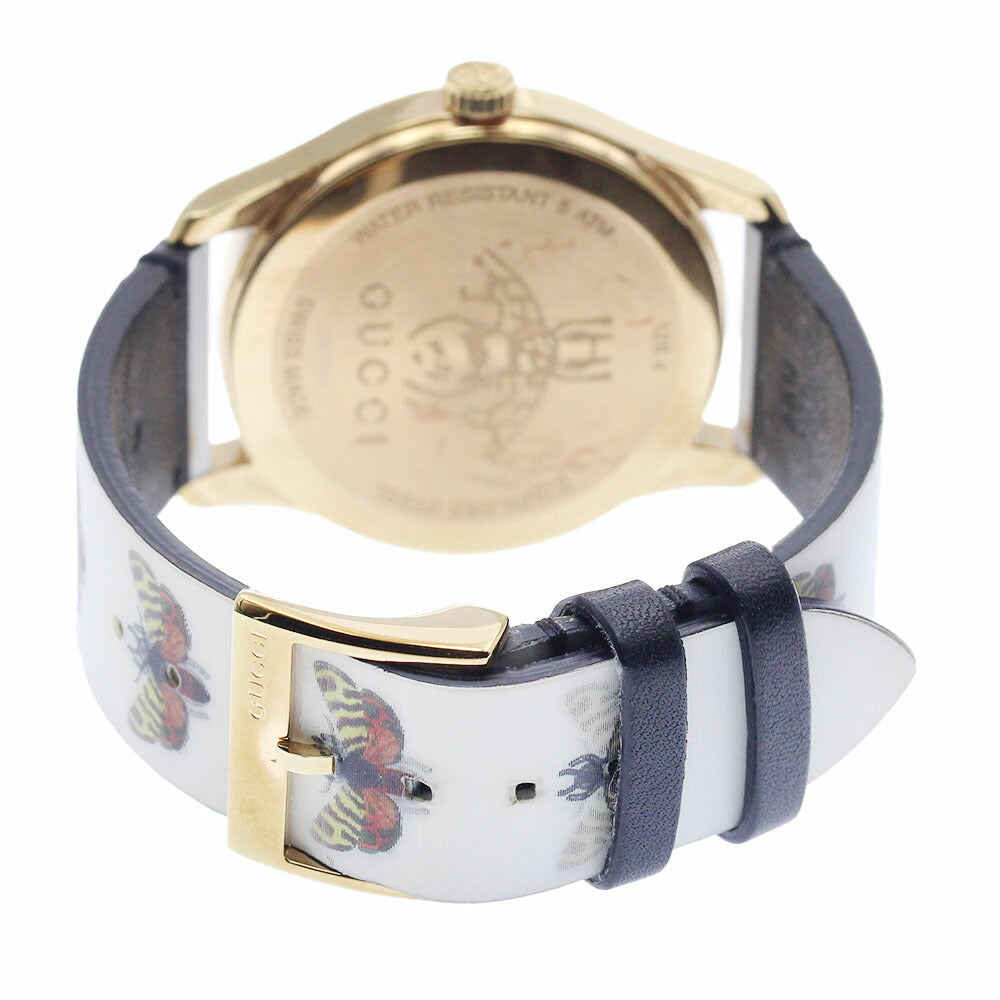 GUCCI 126.4/YA1264109 G-Timeless Bee Butterfly Hologram Quartz Boys Watch