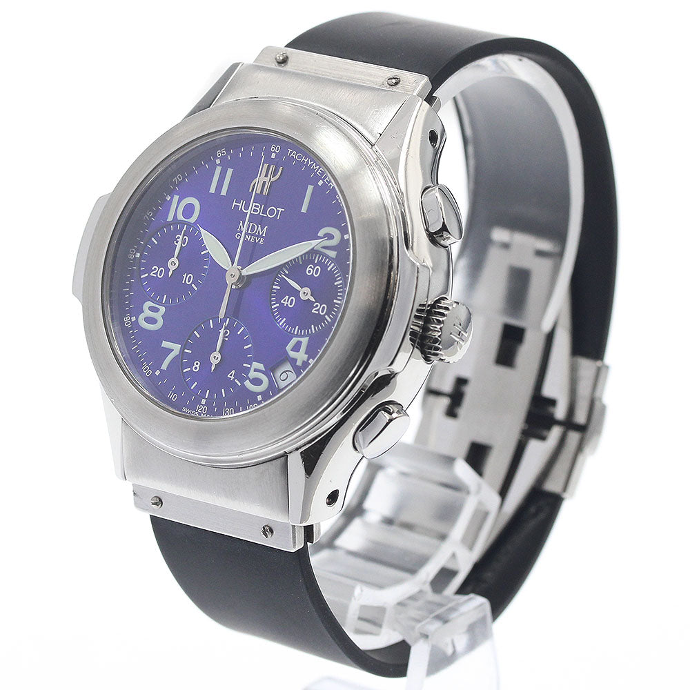 HUBLOT 1810.1 MDM Elegant Chronograph Date Automatic Men's Watch (Good Condition)