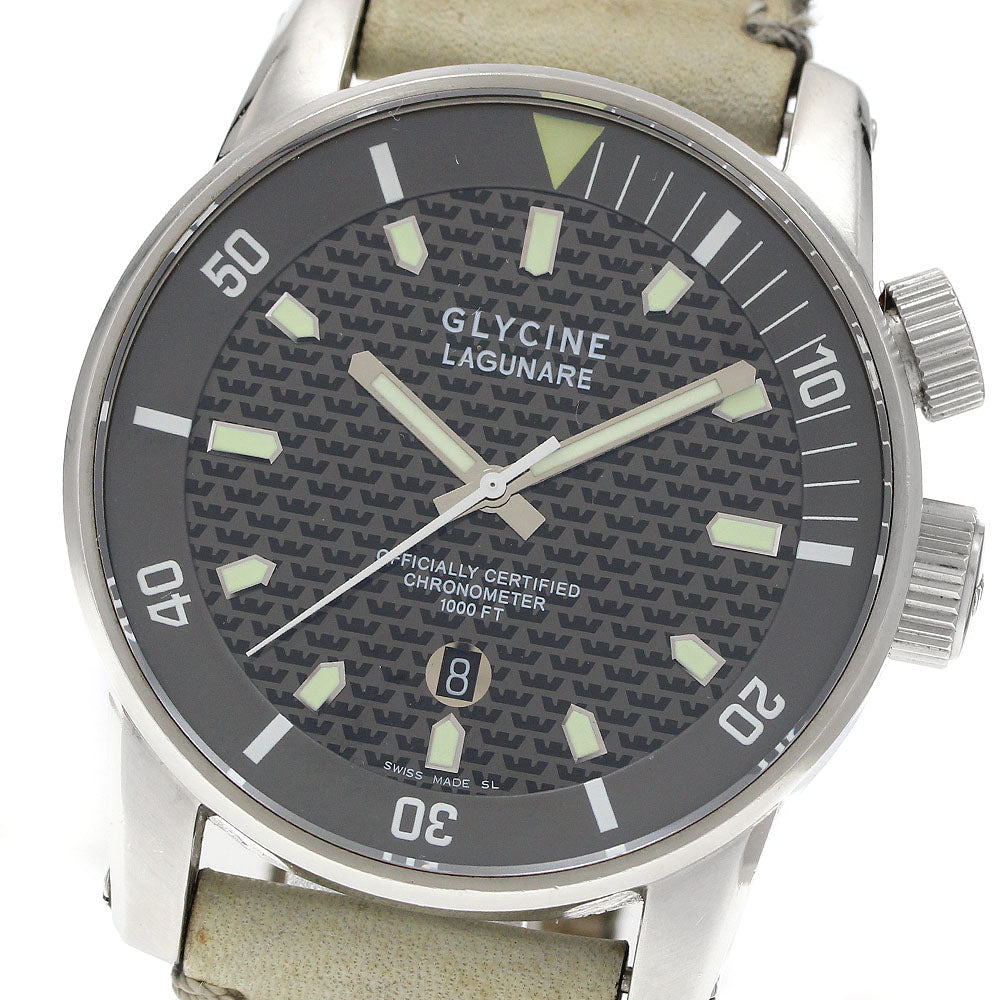 GLYCINE 3844 Lagunare Date Automatic Men's Watch