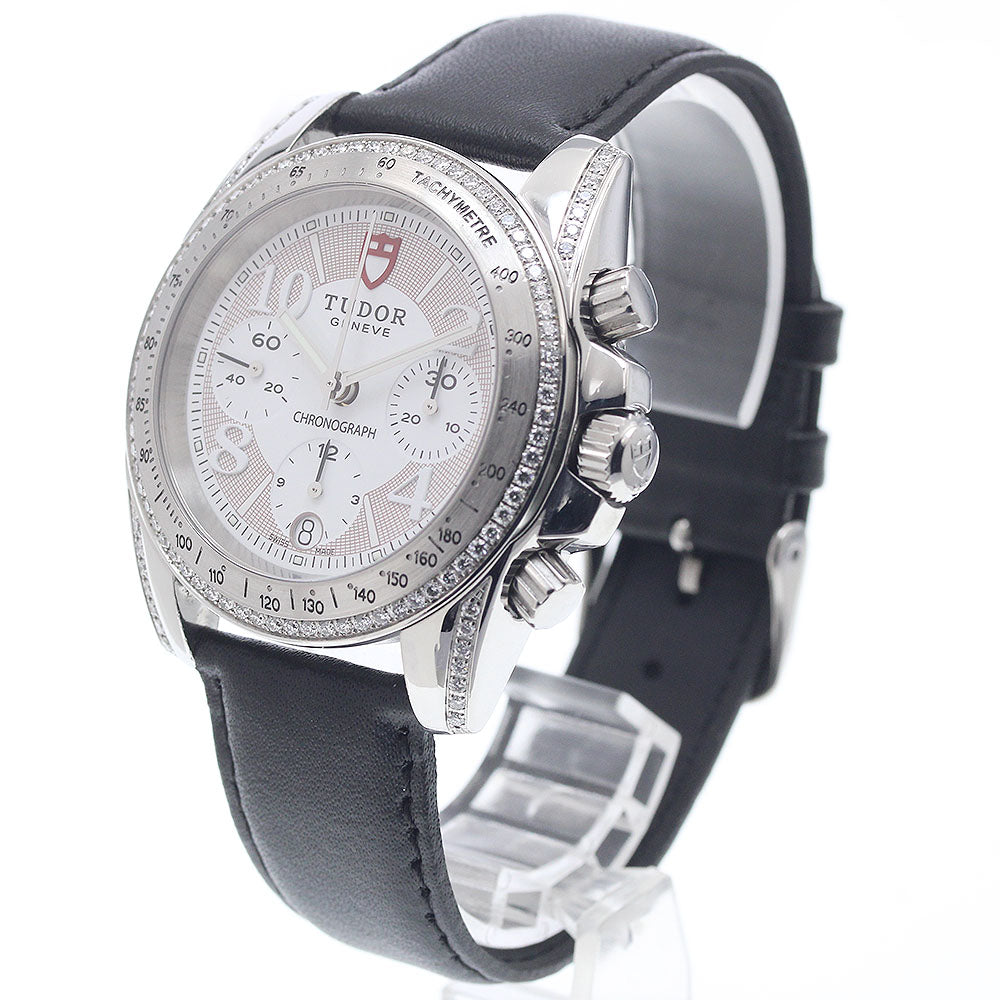 TUDOR 20310 Classic Lug Bezel Diamond Chronograph Automatic Men's Watch