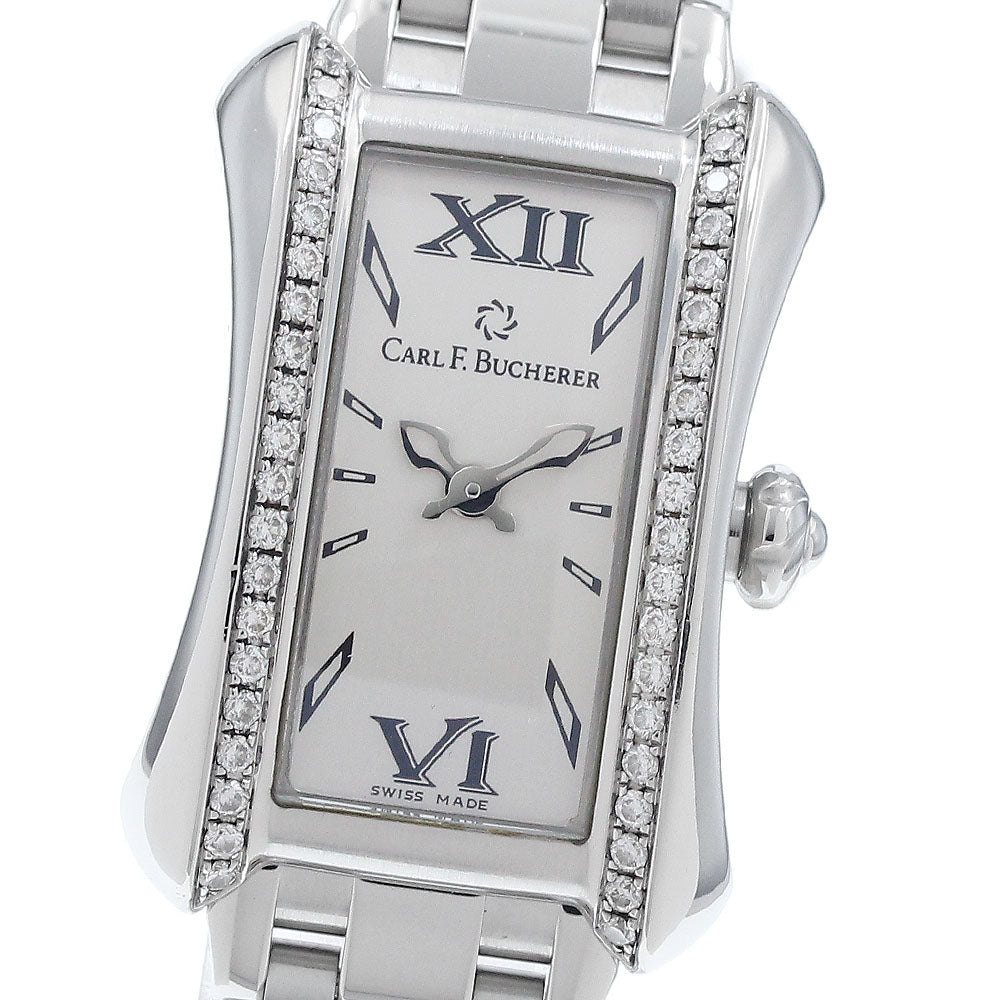 CARL F.BUCHERER 10703.08 Alacria Side Diamond Quartz Women's Watch