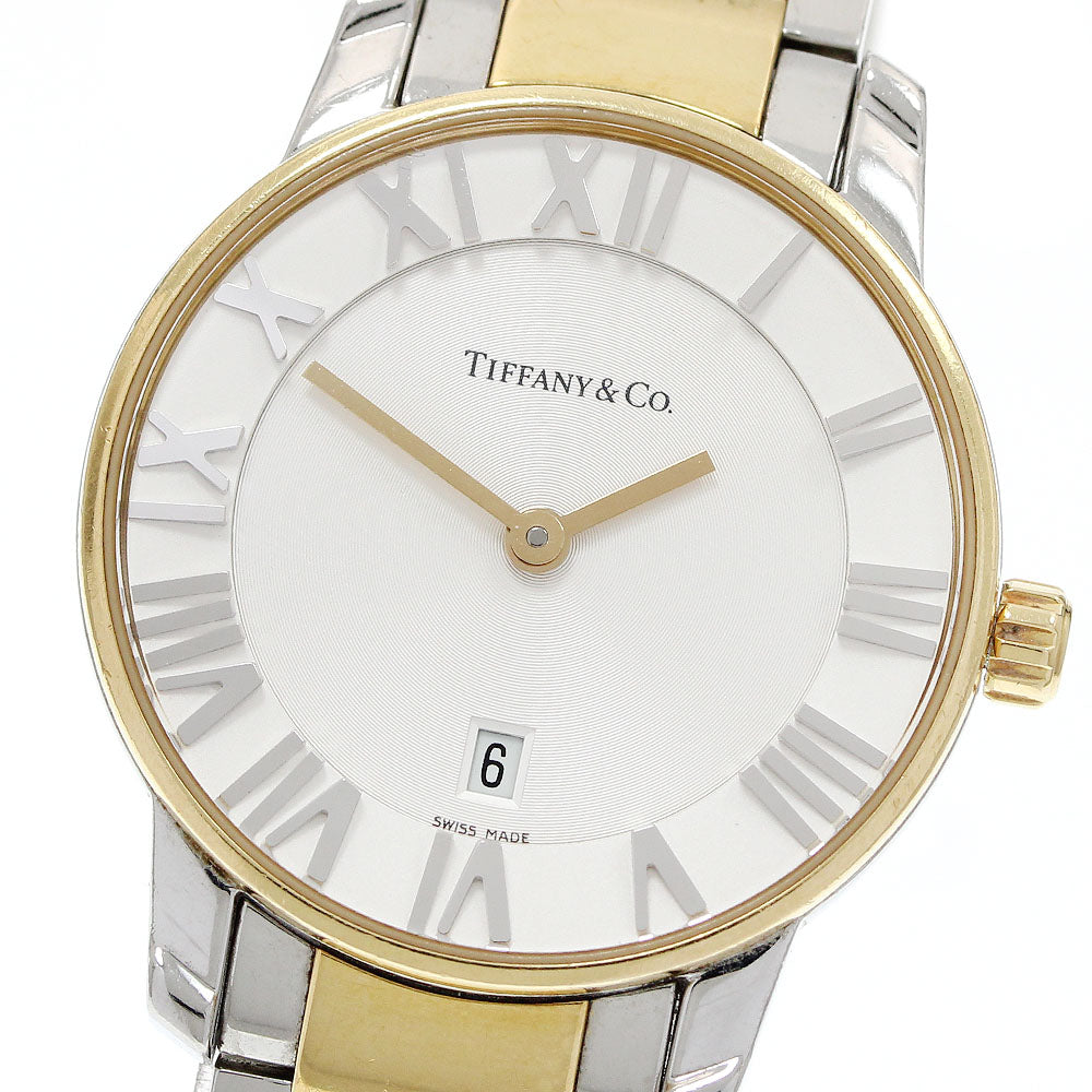 TIFFANY&Co. Z1830.11.15A21A00A Atlas Dome Date Quartz Ladies Watch