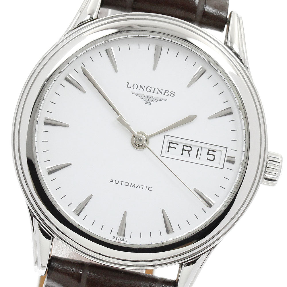 LONGINES L4.799.4 Flagship Day-Date Automatic Men's Watch Excellent Condition