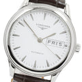 LONGINES L4.799.4 Flagship Day-Date Automatic Men's Watch Excellent Condition