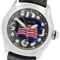 CORUM 163.150.20 Bubble American Flag 9.11 Limited Edition Date Quartz Men's Watch
