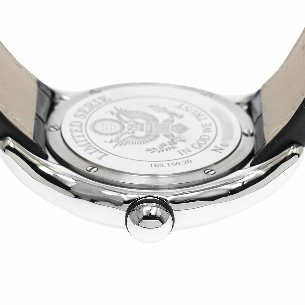 CORUM 163.150.20 Bubble American Flag 9.11 Limited Edition Date Quartz Men's Watch