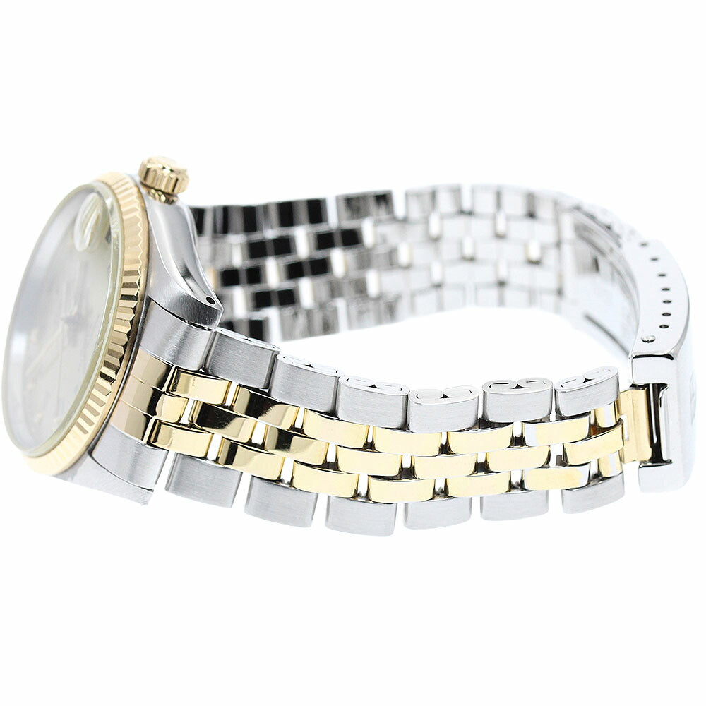 TUDOR 72033 Prince Oysterdate YG Bezel 10P Diamond Automatic Boys' Watch