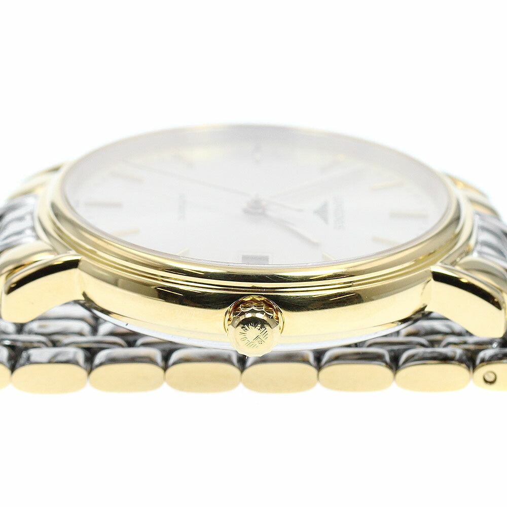 LONGINES L4.821.2 Presance Date Automatic Men's Watch Excellent Condition