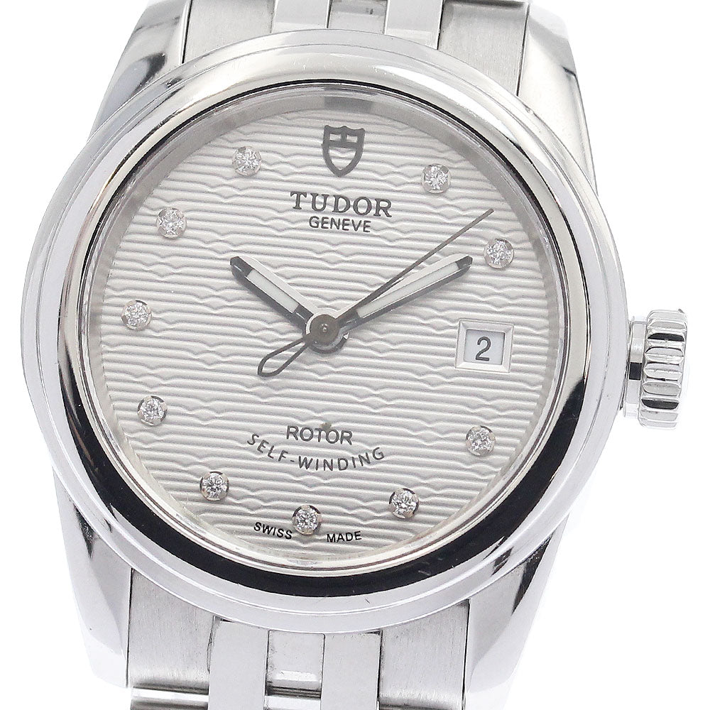 TUDOR 51000 Glamour Date 10P Diamond Automatic Women's Watch