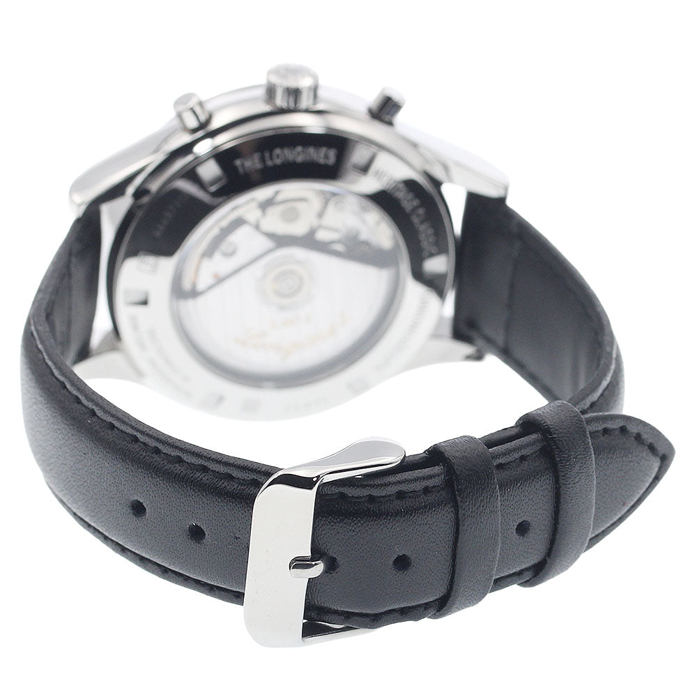 LONGINES L2.815.4 Heritage Classic Chronograph Automatic Men's Watch (Good Condition)