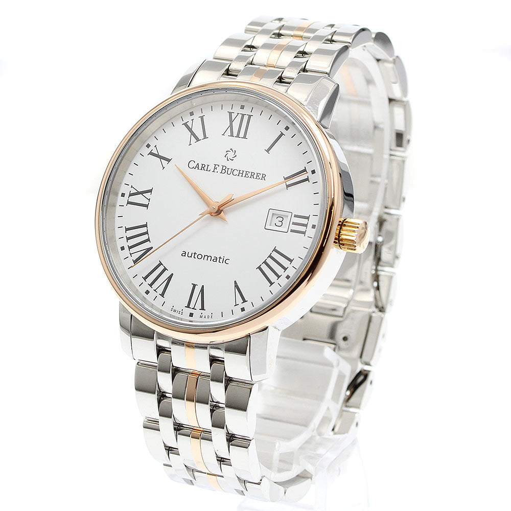 CARL F.BUCHERER 00.10318.07.11.21 Adamavi Date Automatic Men's Watch Excellent Condition