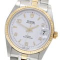 TUDOR 74033 Prince Date YG Combination Automatic Men's Watch (Good Condition)