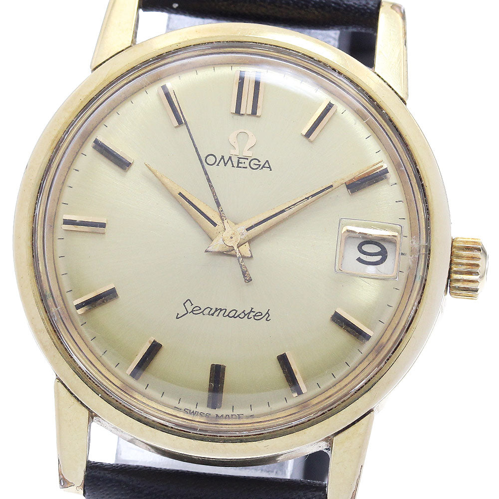 OMEGA 14384 61 SC Seamaster Date cal.610 Manual Winding Men's Watch