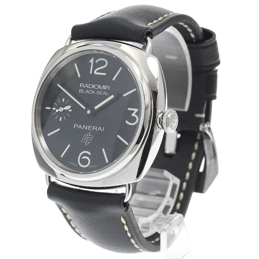 PANERAI PAM00380 Radiomir Black Seal Logo Small Seconds Manual Winding Men's Watch - Excellent Condition with Box and Warranty Card