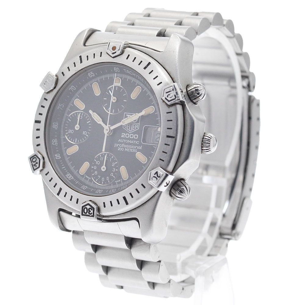 TAG Heuer 169.306 2000 Series Chronograph Automatic Men's Watch with Warranty Card