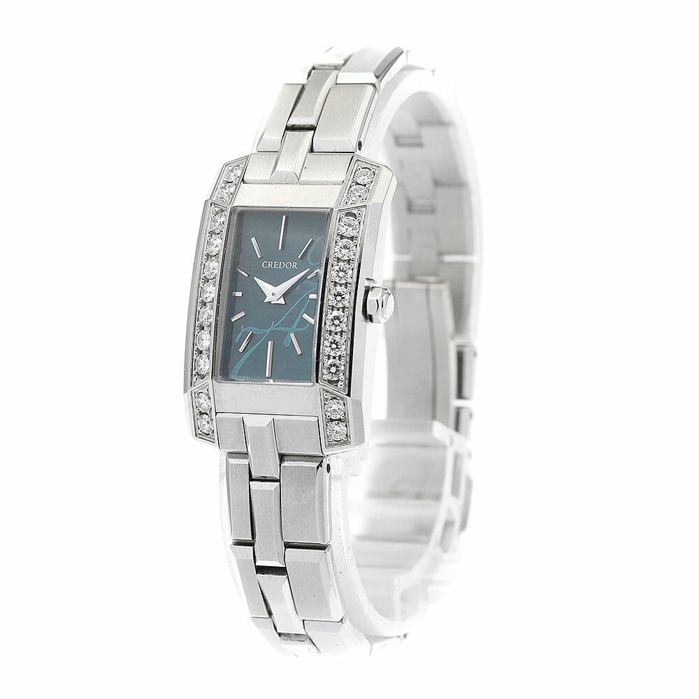 SEIKO GSWE935/5A70-0AY0 Credor Node Side Diamond Quartz Ladies Watch