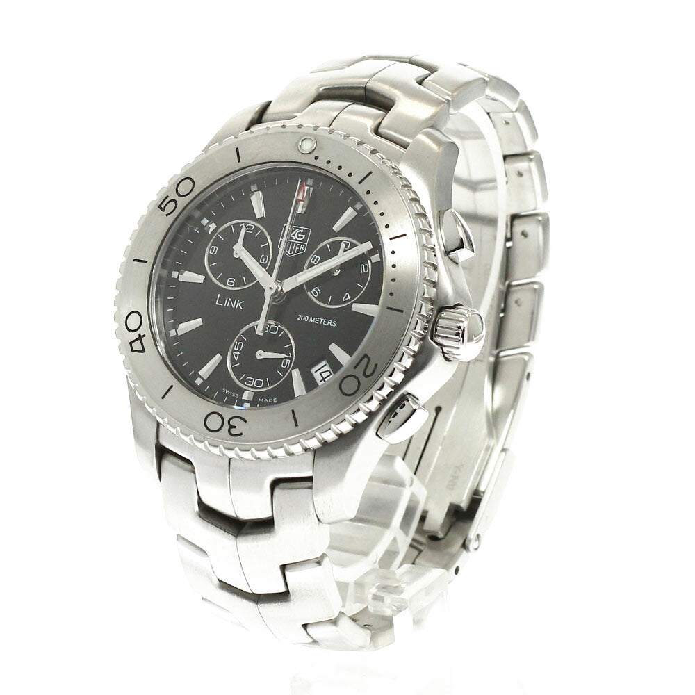 TAG Heuer CJ1110.BA0576 Link Chronograph Quartz Men's Watch with Warranty