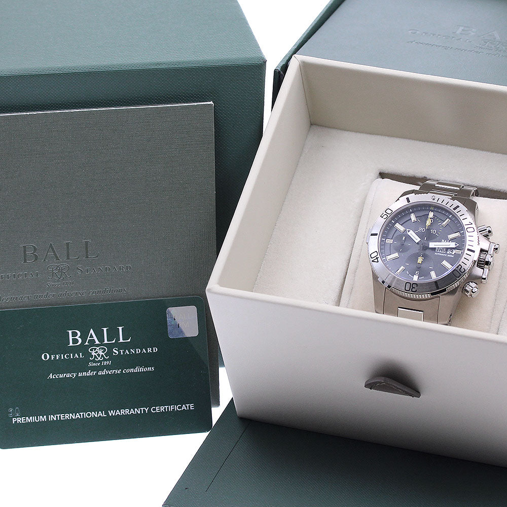 BALLWATCH DC2276A-SJ-BK Engineer Hydrocarbon Submarine Warfare Chronograph Automatic (with box and warranty)