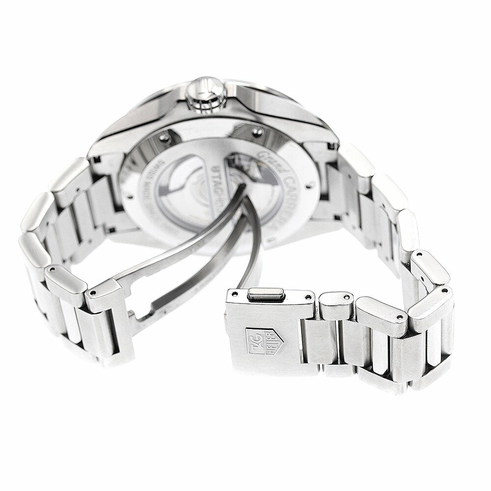 TAG Heuer WAV5112.BA0901 Grand Carrera Caliber 8 Date GMT Automatic Men's Watch with Box and Warranty Card