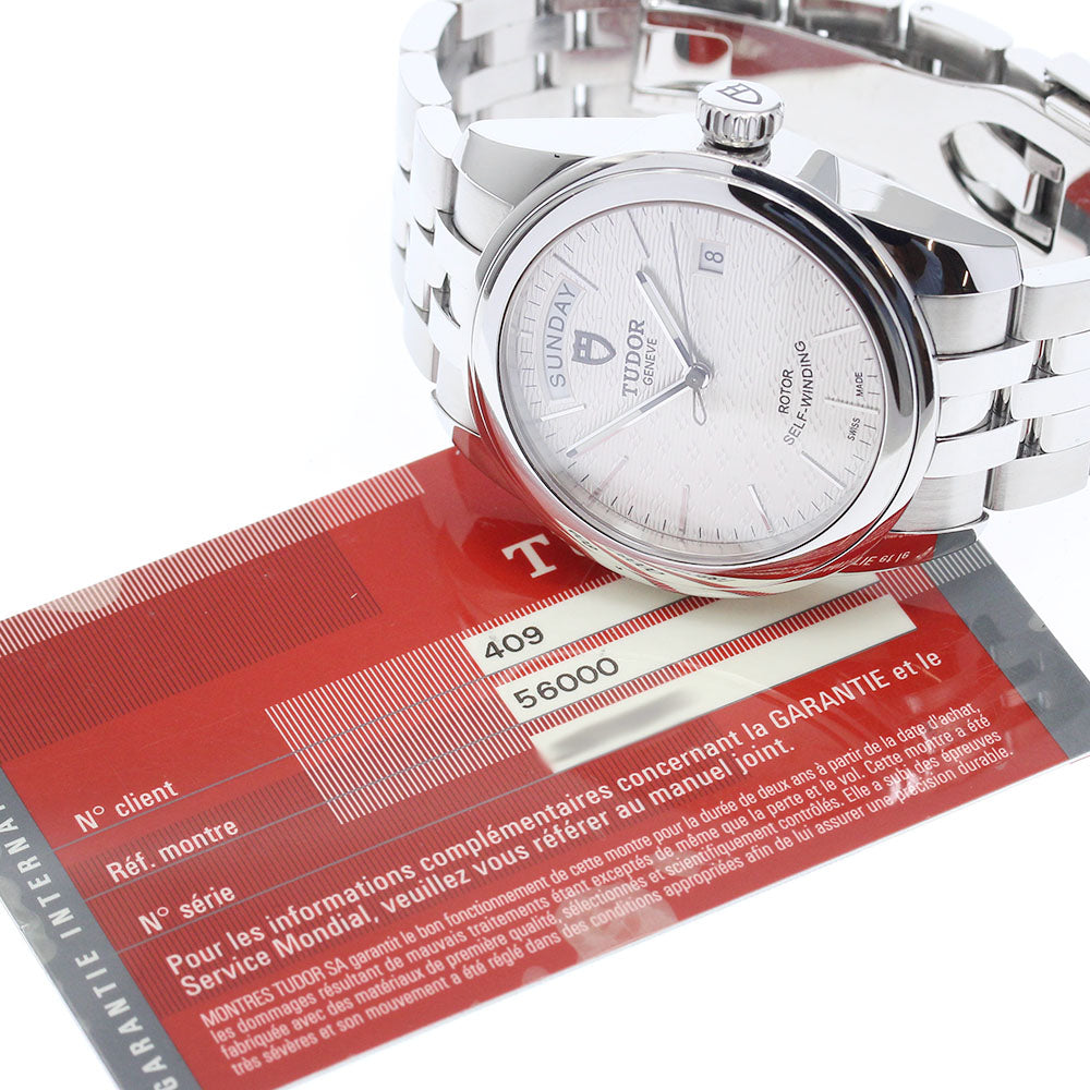 TUDOR 56000 Glamour Date-Day Automatic Men's Watch with Warranty
