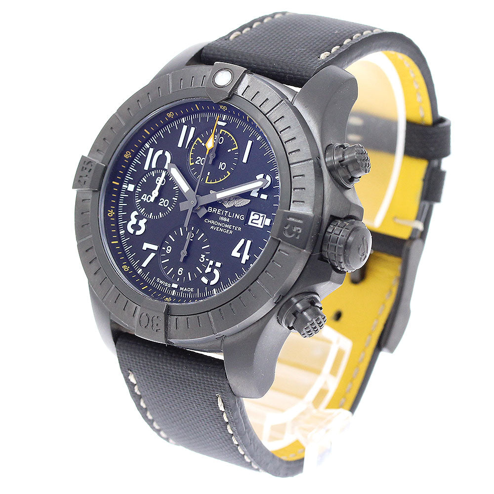 BREITLING V13317 Avenger Chronograph 45 Night Mission Automatic Men's Watch with Warranty