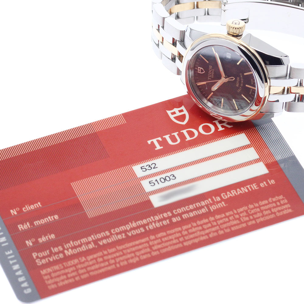 TUDOR 51003 Glamour Date Automatic Women's Watch with Warranty