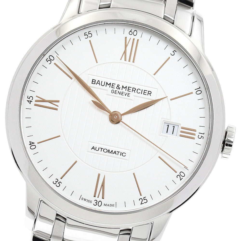 Baume & Mercier M0A10374 Classica Date Automatic Men's Watch Excellent Condition with Warranty.