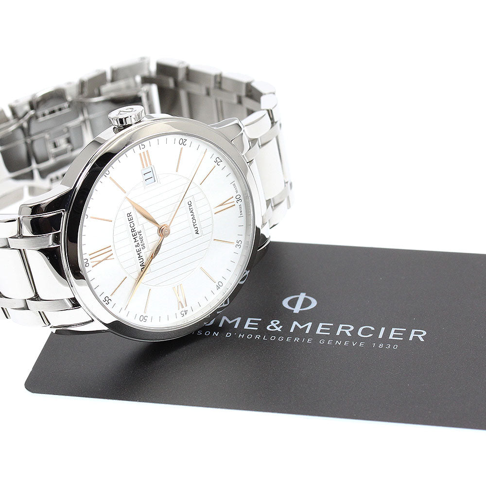 Baume & Mercier M0A10374 Classica Date Automatic Men's Watch Excellent Condition with Warranty.
