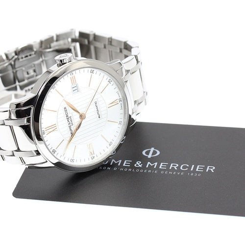 Baume & Mercier M0A10374 Classica Date Automatic Men's Watch Excellent Condition with Warranty.