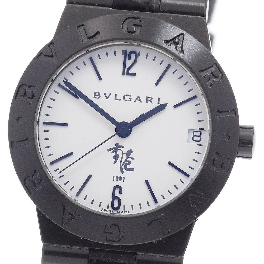 BVLGARI LC29S Diagono Sport Hong Kong Handover Commemorative Limited Edition Date Automatic Ladies Watch