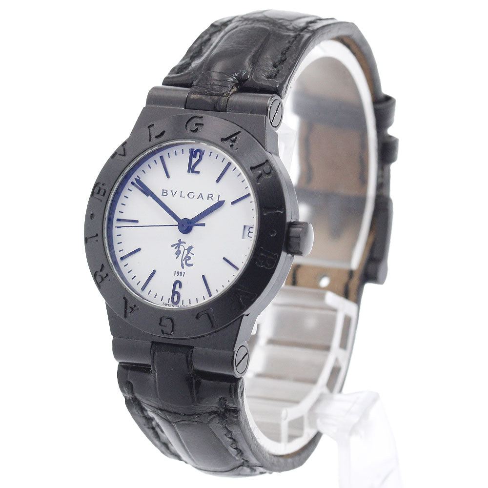 BVLGARI LC29S Diagono Sport Hong Kong Handover Commemorative Limited Edition Date Automatic Ladies Watch