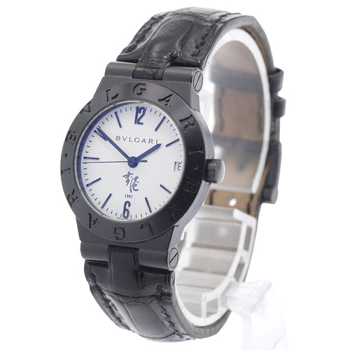 BVLGARI LC29S Diagono Sport Hong Kong Handover Commemorative Limited Edition Date Automatic Ladies Watch