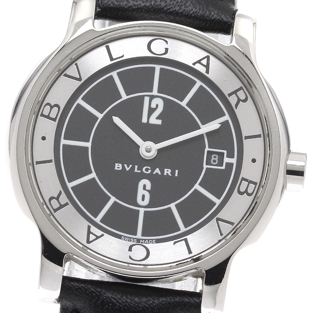 BVLGARI ST29S Solo Tempo Date Quartz Ladies Watch (Good Condition)