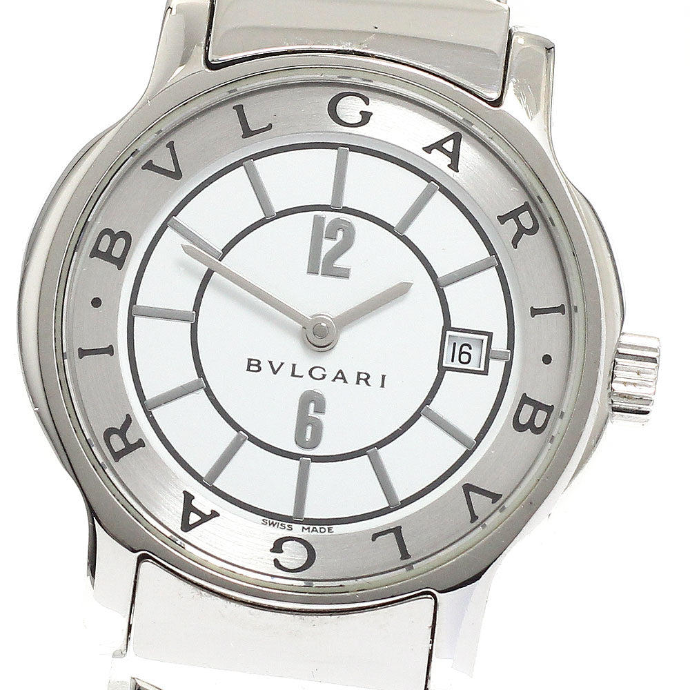 BVLGARI ST29S Solo Tempo Date Quartz Ladies Watch