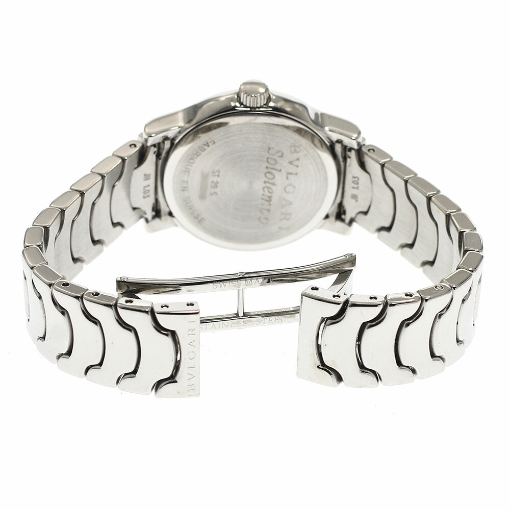 BVLGARI ST29S Solo Tempo Date Quartz Ladies Watch