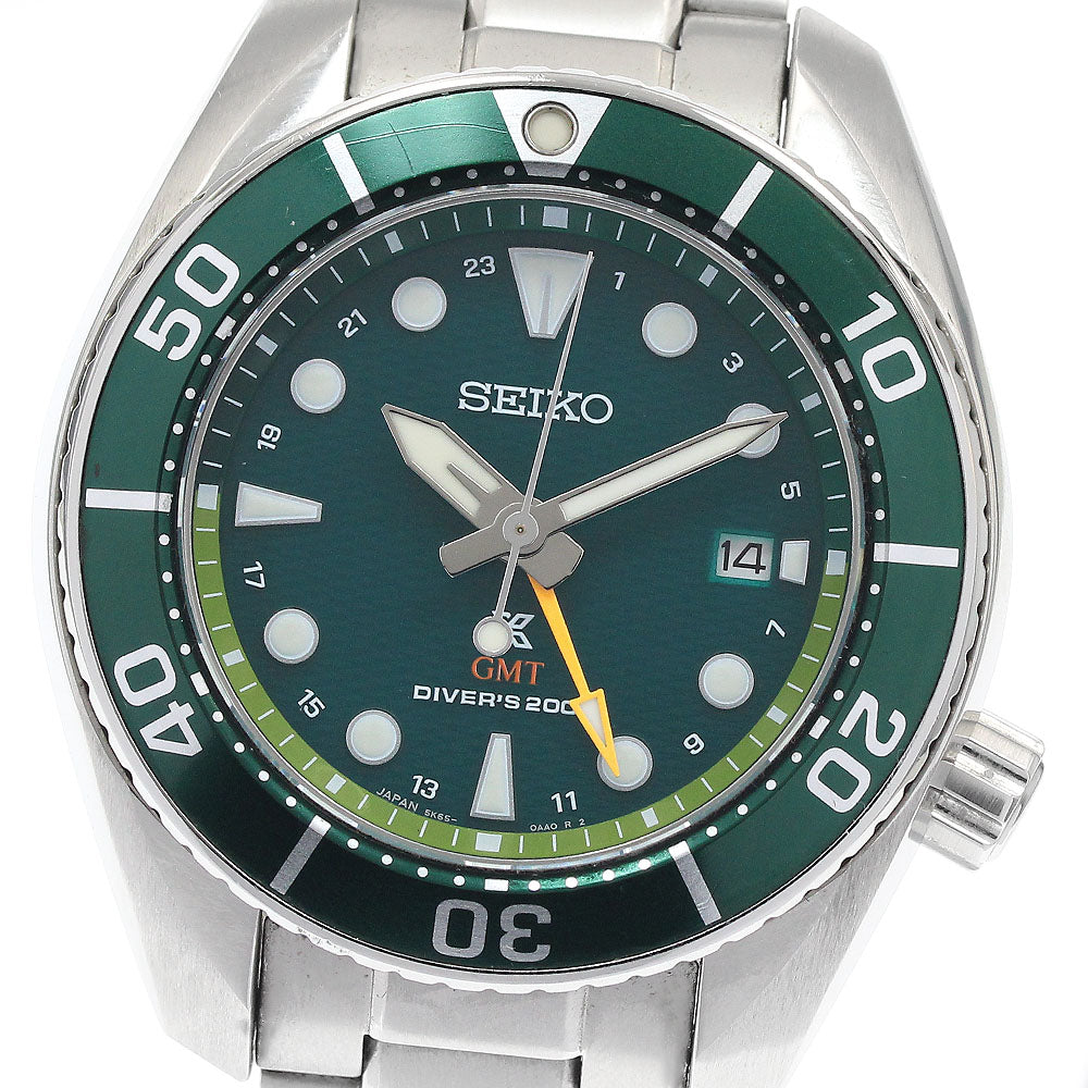 SEIKO SBPK001/5K65-0AA0 Prospex Diver GMT Solar Men's Watch (with box and warranty)