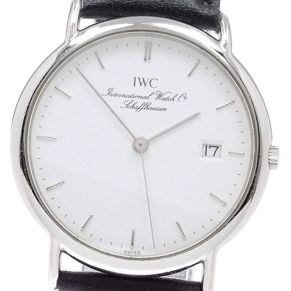 IWC SCHAFFHAUSEN IW333106 Portofino Date Quartz Men's Watch