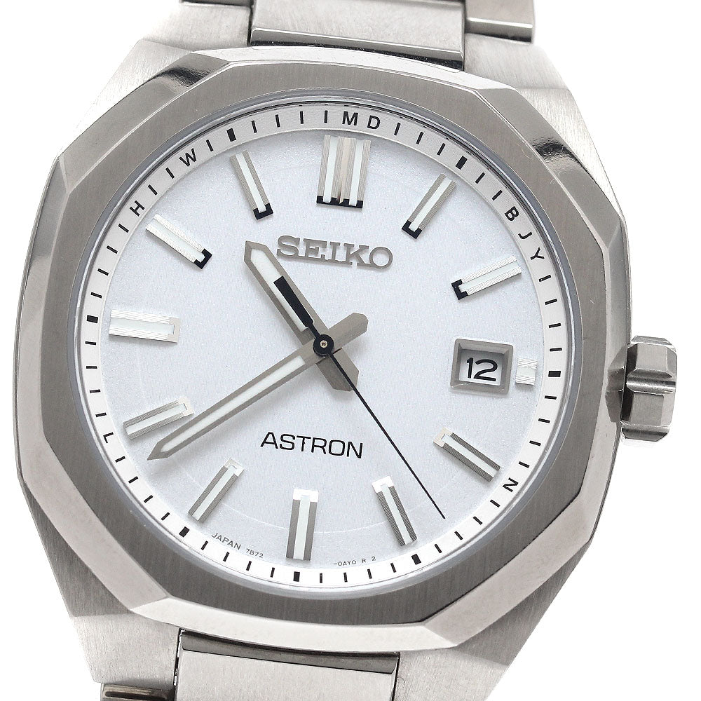 SEIKO SBXY081/7B72-0AF0 Astron Nextar Date Solar Radio Controlled Men's Watch Excellent Condition with Box and Warranty.